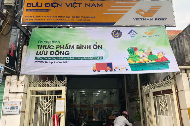 Ho Chi Minh city Post Office supplies goods at 201 places