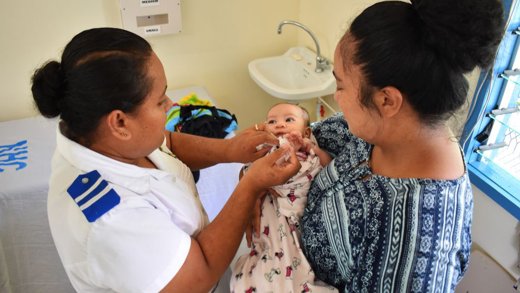 UNICEF support rollout of vaccines for children in Samoa, Tonga, Tuvalu against infectious diseases, cervical cancer