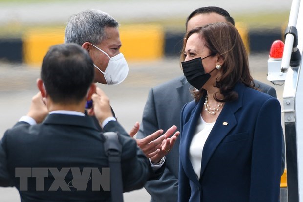 US Vice President arrives in Singapore