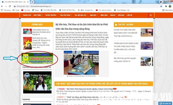 Bac Ninh Library launches new multilingual reading channel for children