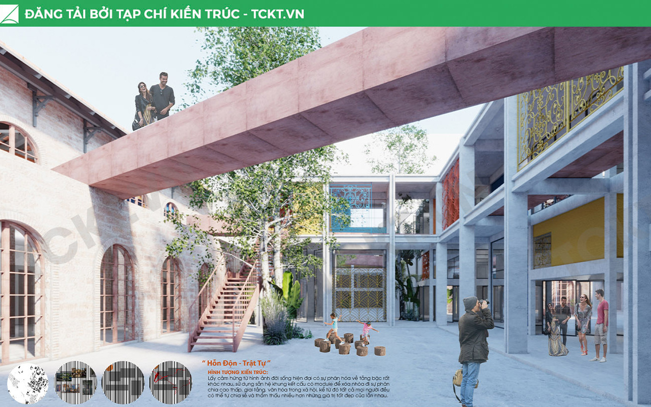 Awarding prizes of Hanoi creative space design contest