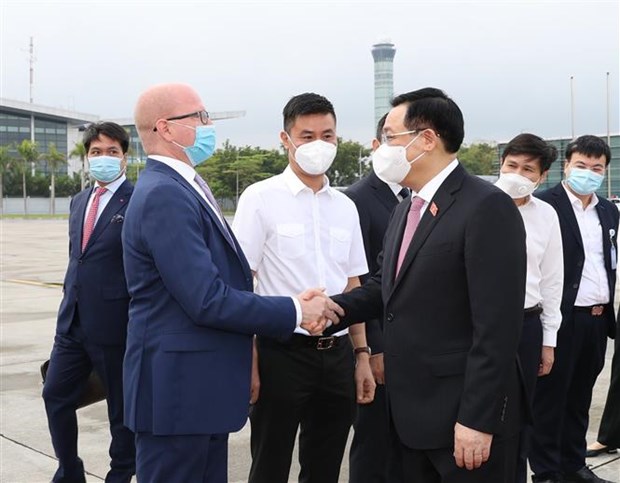Top legislator’s working visit to Austria helps promote bilateral relations Ambassador