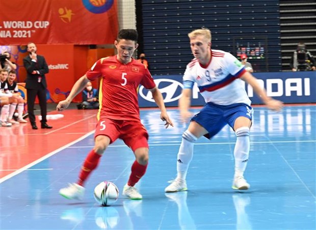 Russian newspaper hails Vietnamese futsal team’s spirit