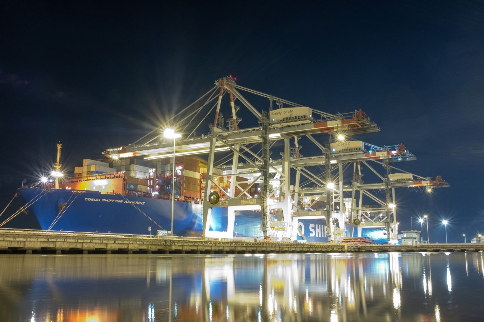 Cai Mep International Terminal receives largest-ever container ship