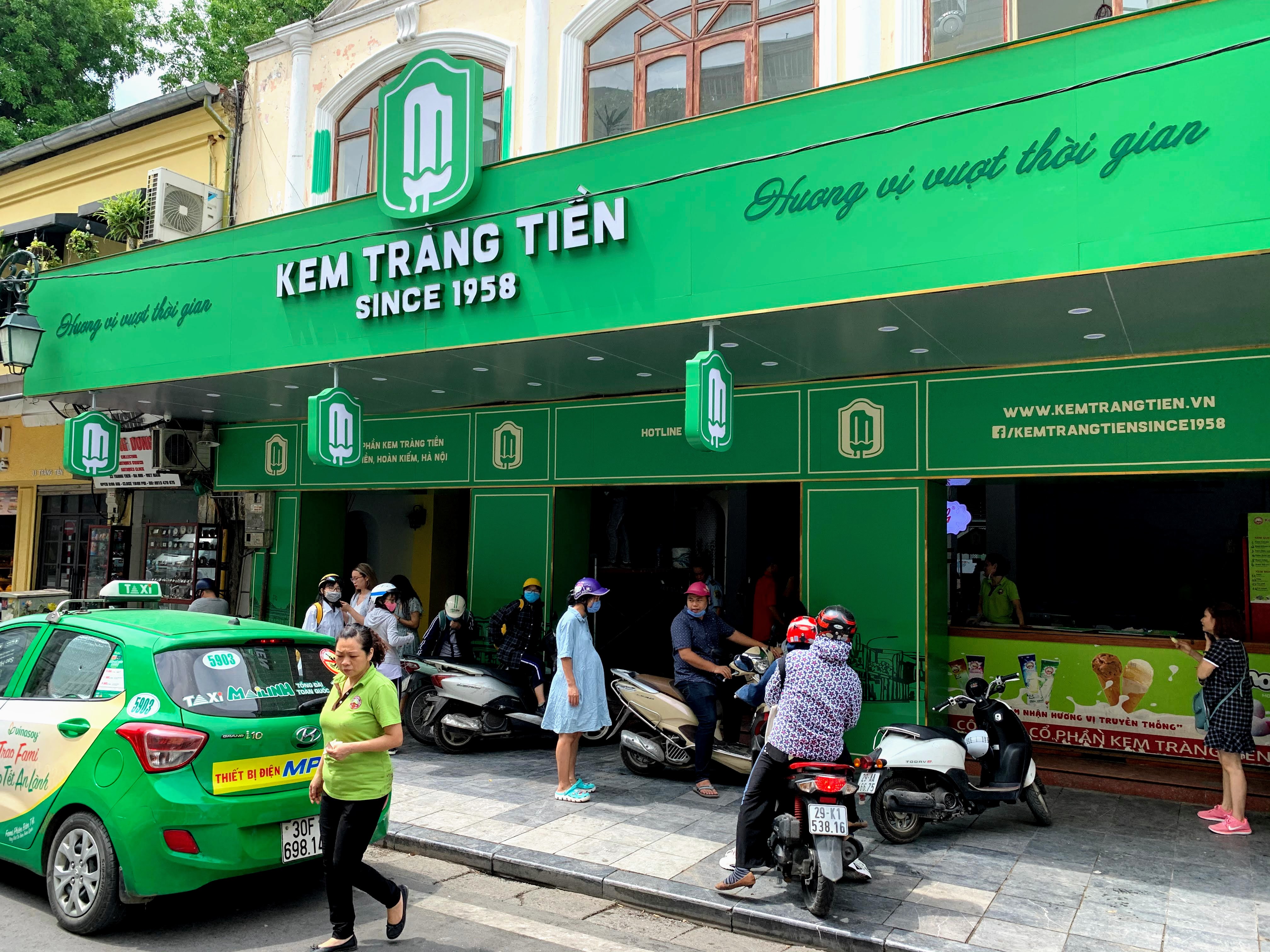 Trang Tien Ice Cream - a cultural feature of Hanoi