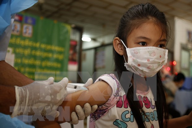 Cambodia sees COVID-19 daily caseload dropping to lowest since April