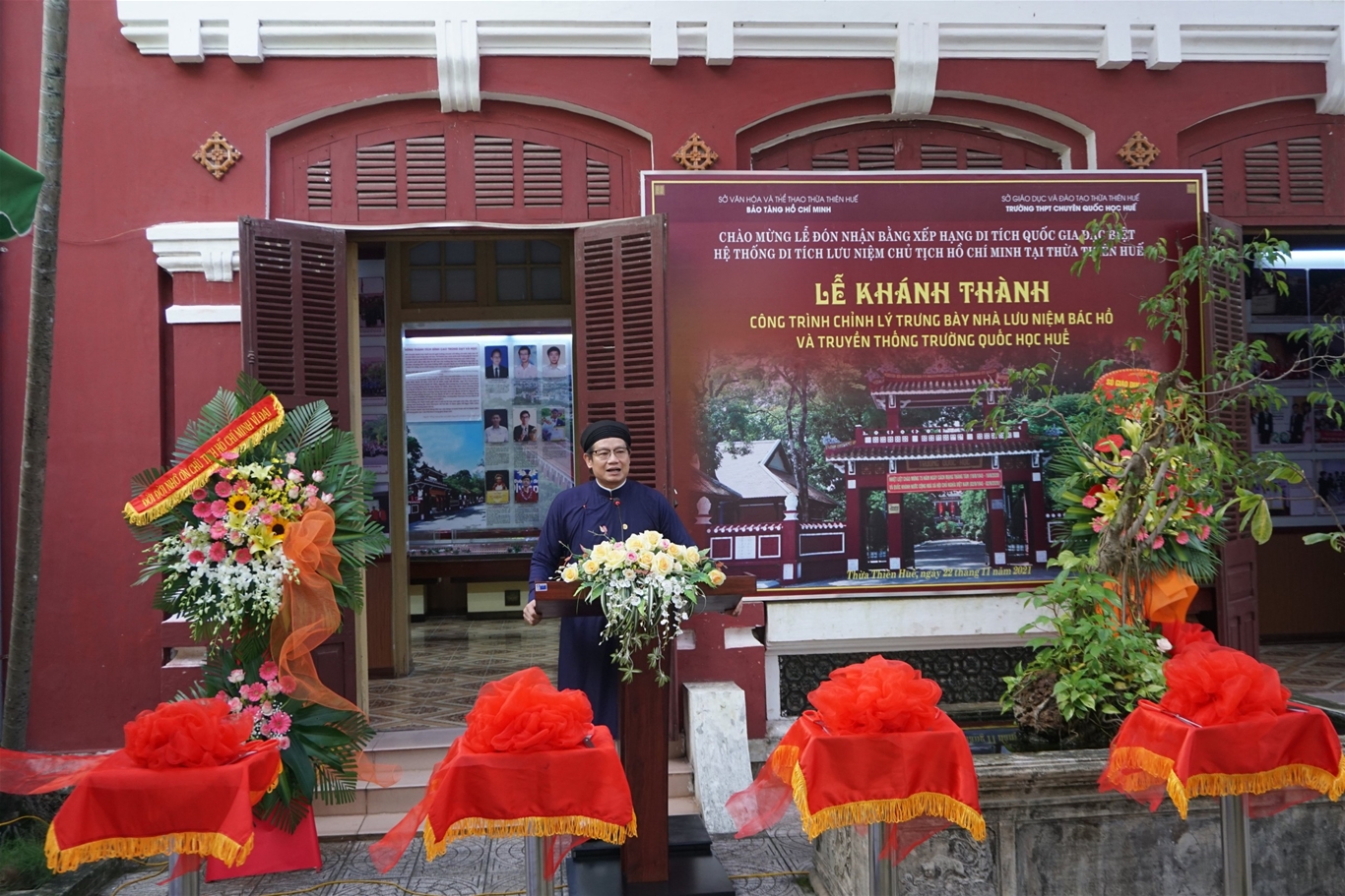 Memorial house of Uncle Ho and Quoc Hoc Hue school’s tradition inaugurated in Hue