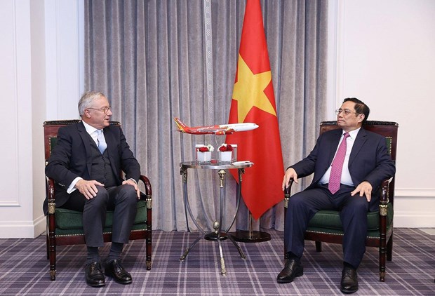 Prime Minister receives leaders of France’s major groups