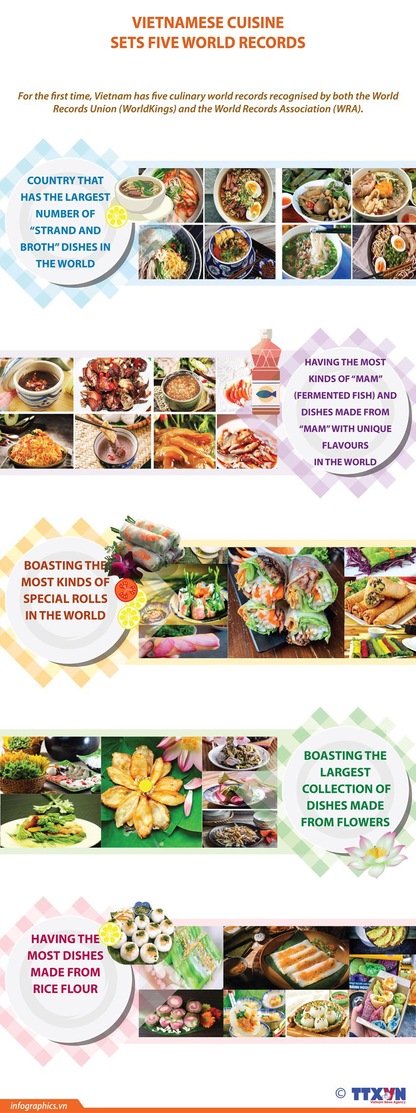 Vietnamese cuisine sets five world records