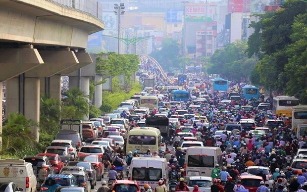 Hanoi to spend 1 8 trillion VND addressing traffic congestion