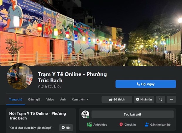 First online medical station for COVID-19 patients launched in Hanoi