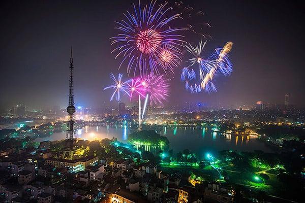 Hanoi to set off fireworks from only one location on lunar New Year’s Eve