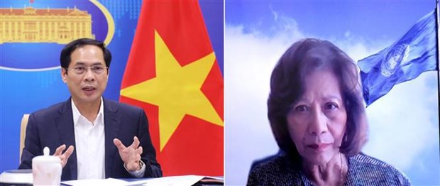 Foreign Minister receives Special Envoy of UN Secretary General on Myanmar