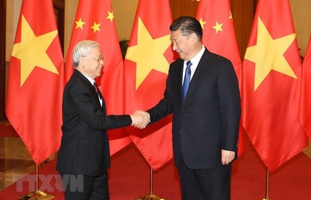 Top Vietnamese, Chinese leaders exchange Lunar New Year greetings