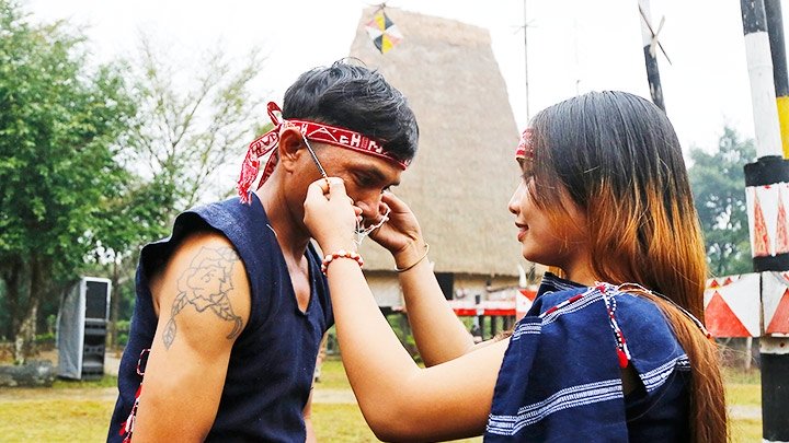 Traditional wedding of Bahnar ethnic people