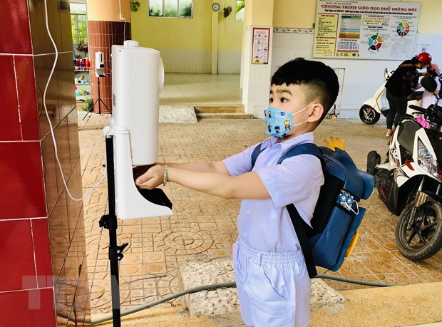 Kindergartens and primary schools in HCM City resume in-person classes on February 14