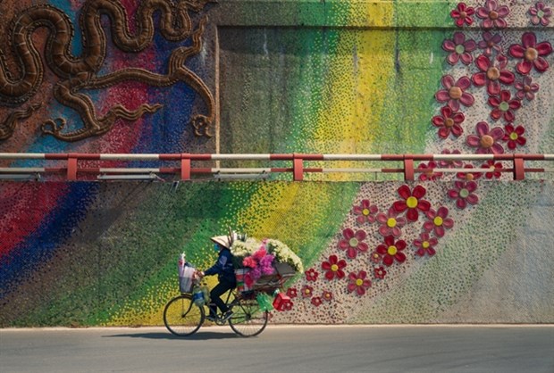 Photo capturing Hanoi street vendor wins int’l award