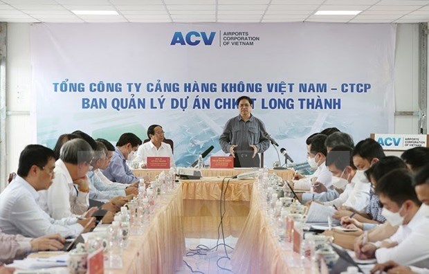 Higher determination needed to ensure progress of Long Thanh airport project PM