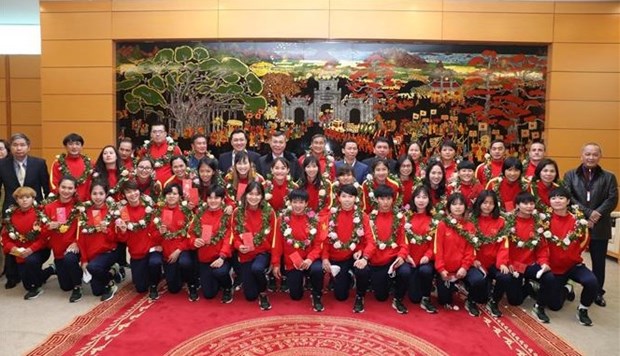 National Assembly Chairman congratulates national women’s football team