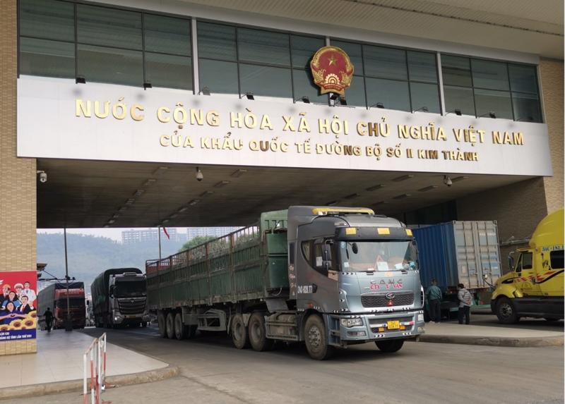 Exports via Kim Thanh – Lao Cai international border gate halted