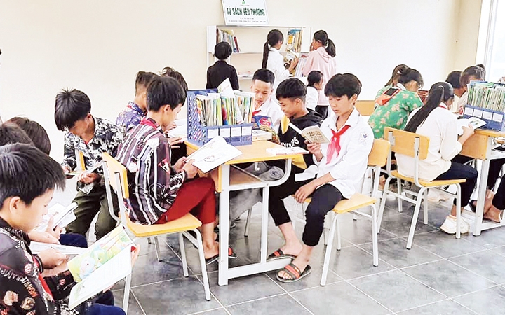 Project helps to spread the joy of reading among children in Vietnam’s rural areas
