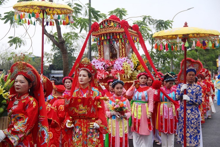 Hue Nam Temple Festival in the central province of Thua Thien-Hue