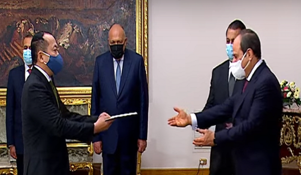 Egyptian President welcomes Vietnam-Egypt friendship, cooperation