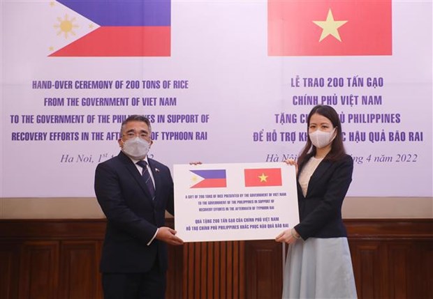 Vietnam offers rice aid to help Philippines address typhoon aftermath