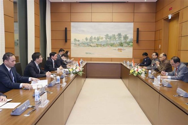 National Assembly Secretary General meets with Indian counterpart