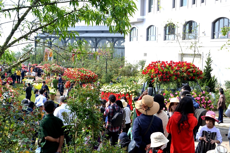 Rose Festival attracts over 30,000 visitors to Sa Pa