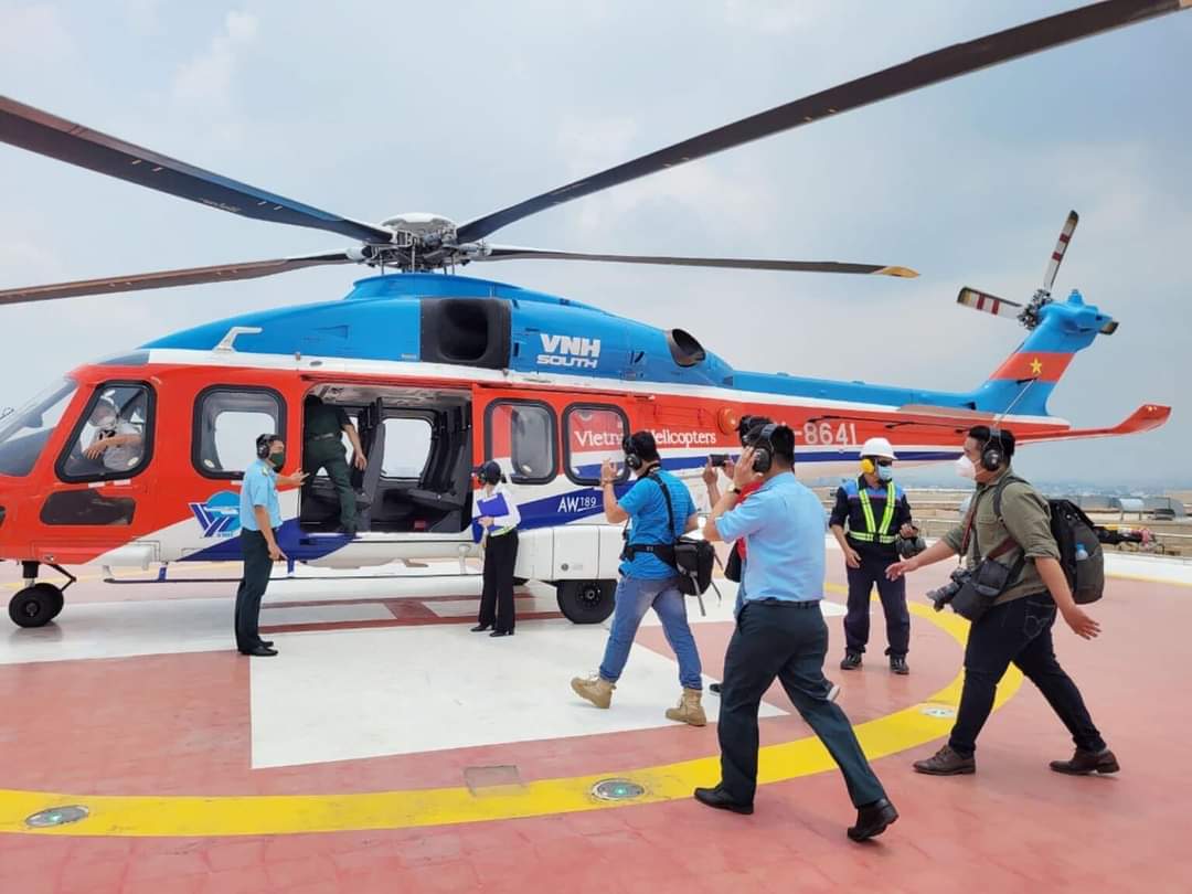 Helicopter tours of Ho Chi Minh City officially go on sale