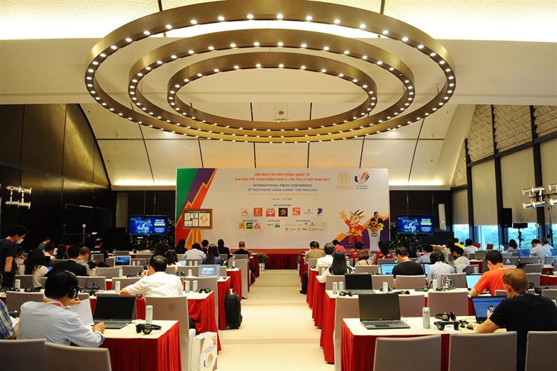 Media centre for SEA Games 31 opens at the National Convention Centre