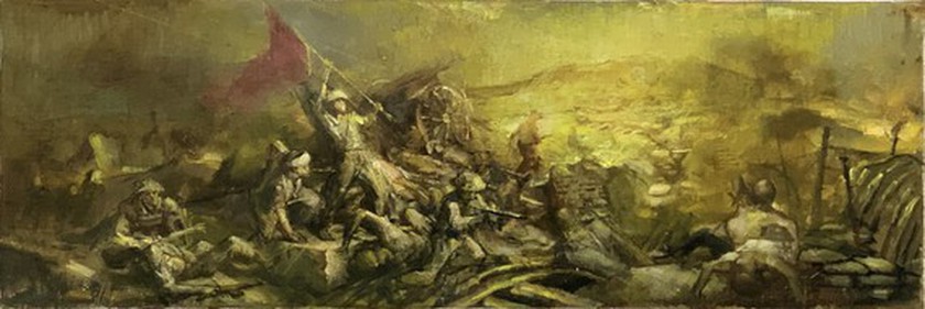 86 oil paintings and ketches on Dien Bien Phu victory to be displayed in Hanoi