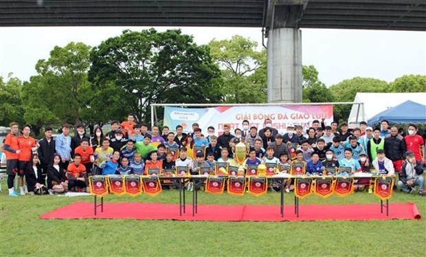 Friendship football tournament connects Vietnamese, Japanese people