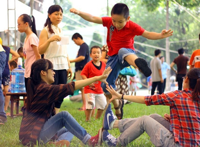 Diverse activities for children at Vietnam National Village for Ethnic Culture and Tourism