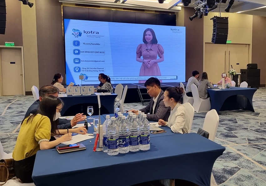 Vietnamese and Korean businesses conduct over 40 direct trade deals