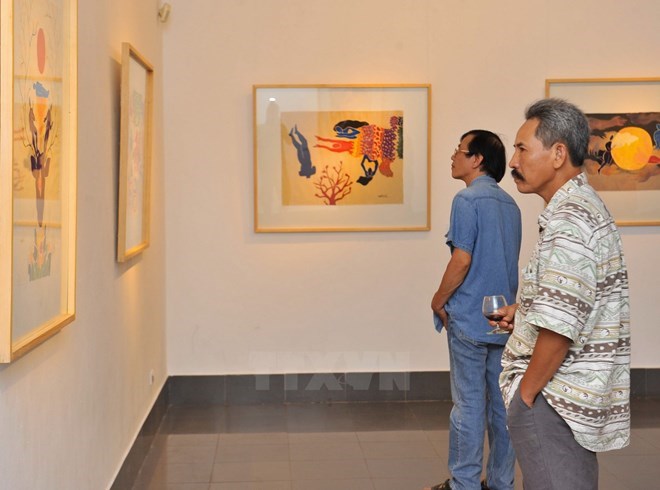 Exposition nationale des Beaux-arts à Hanoi