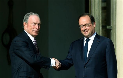 Climat  Un millier de maires et d élus du monde en sommet à Paris en marge de la COP21