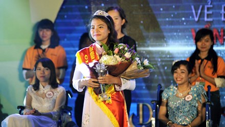 Honneur à la beauté des femmes handicapées vietnamiennes
