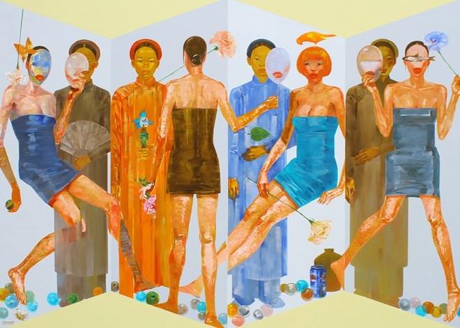 Ouverture d’une exposition d’arts Vietnam-Malaisie-Thaïlande
