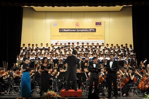 La symphonie No 9 de Beethoven interprétée à Hanoi