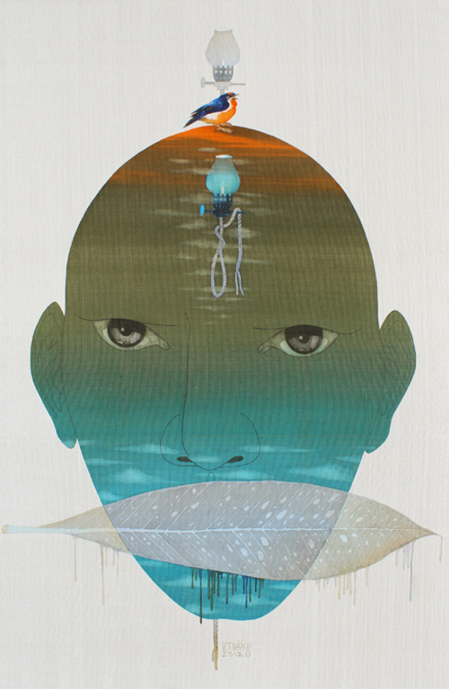 Expo d’art contemporain de 3 pays de l’ASEAN à Hanoï