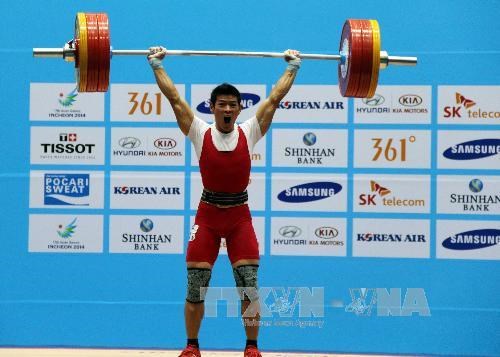 Haltérophilie trois places pour les JO d été 2016