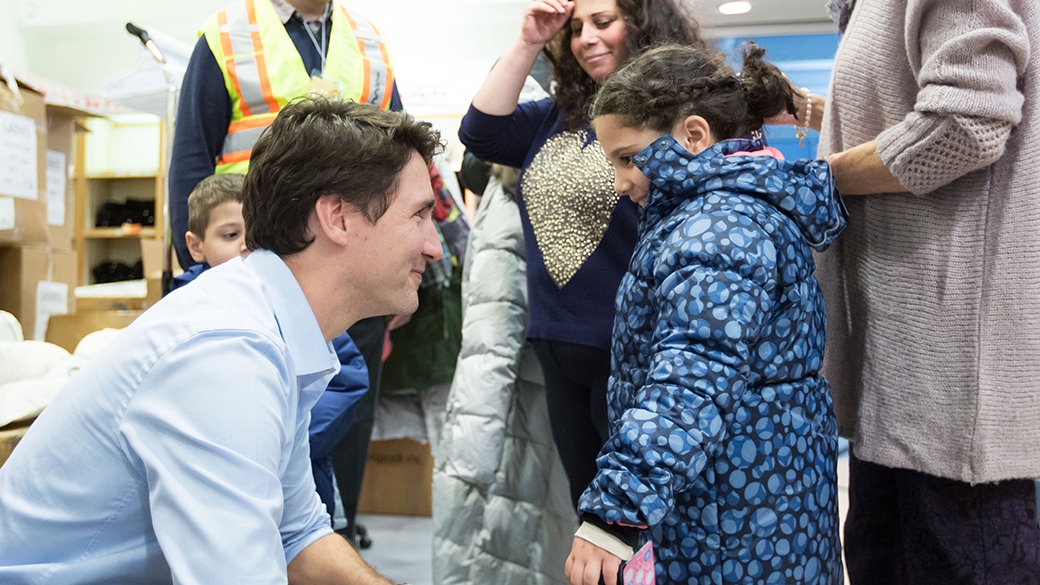 Canada Déclaration du premier ministre à l’occasion de l’arrivée de réfugiés syriens