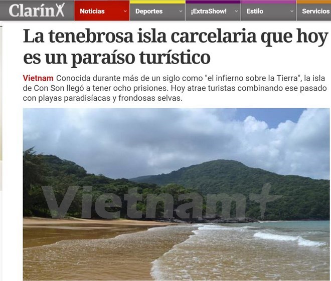 Un journal argentin met en vedette l’archipel de Con Dao