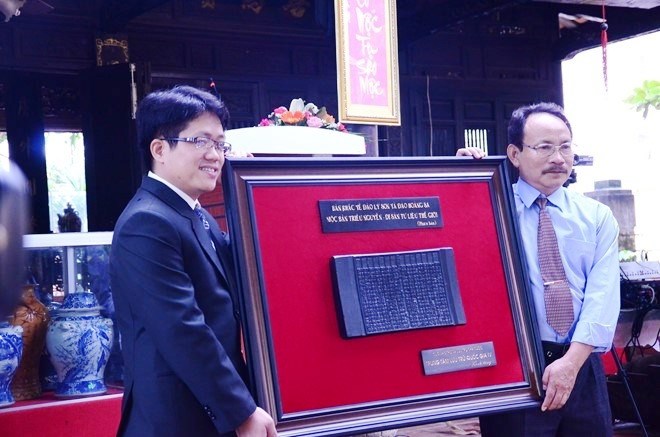 Des tablettes de bois de la dynastie des Nguyên sur l’île de Ly Son et l’archipel de Hoàng Sa