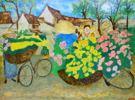 La diversité de la culture vietnamienne sous les yeux d’une artiste-peintre marocaine