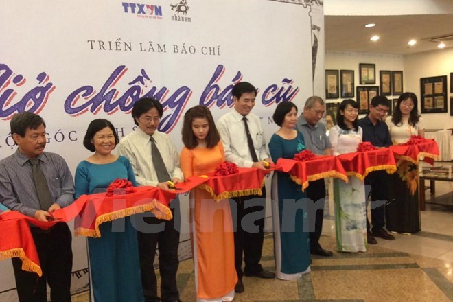 Exposition sur la presse vietnamienne à Hô Chi Minh-Ville