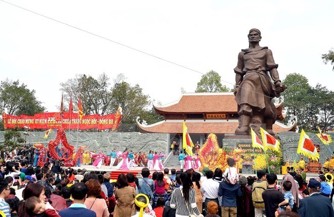 Célébration des 227 ans de la victoire de Ngoc Hoi-Dong Da
