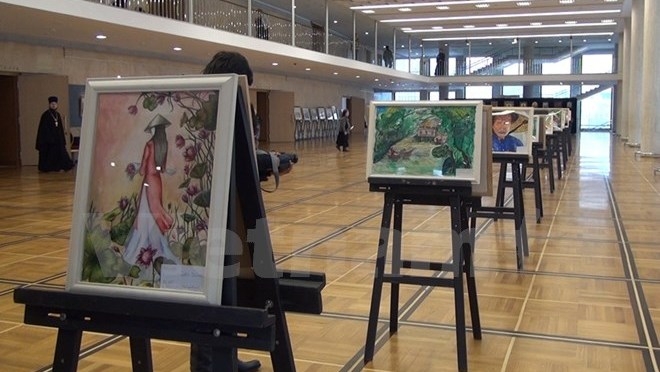 Peintures sur le Vietnam exposées au Palais de Kremlin